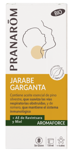 Jarabe Garganta Ravintsara y Miel 150ml -Bio