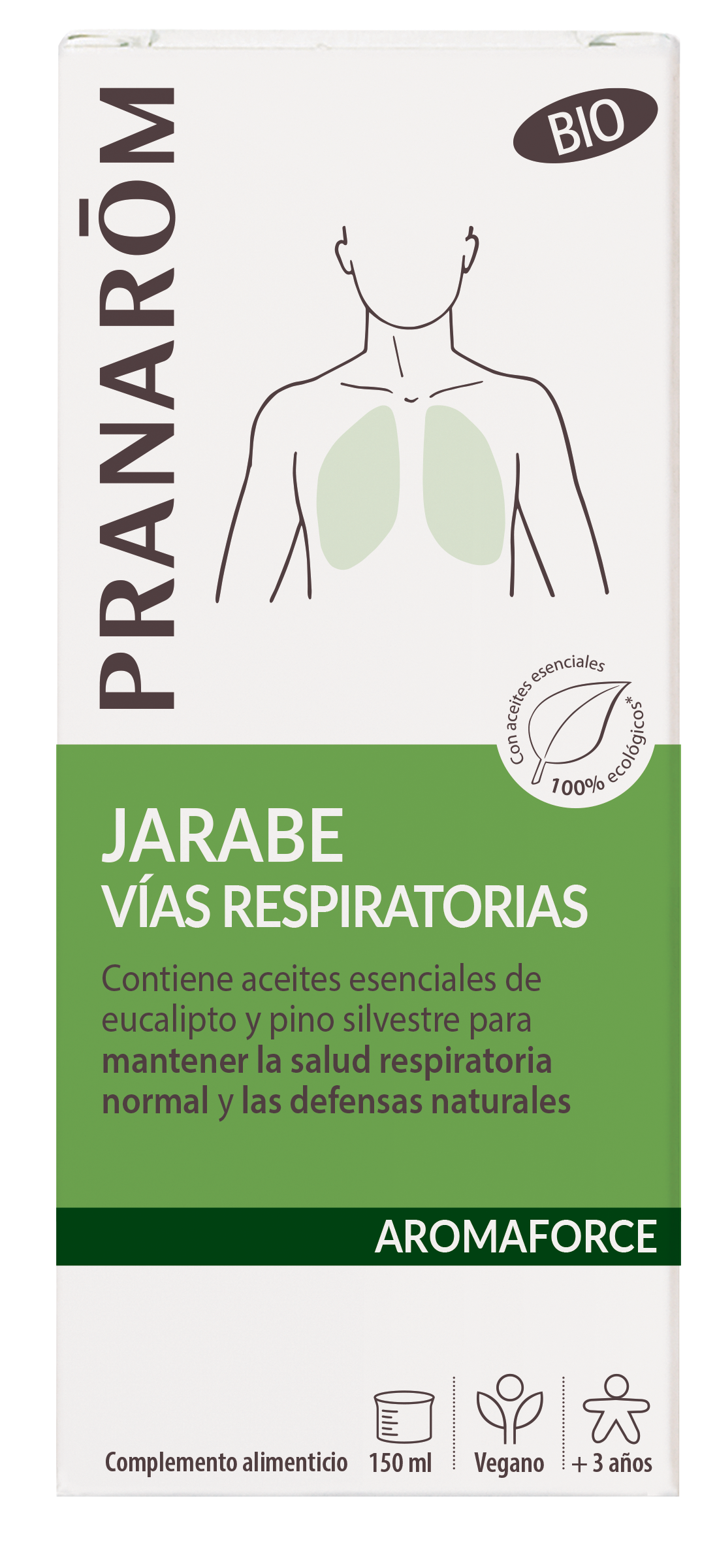 Jarabe Vías Respiratorias 150ml -Bio